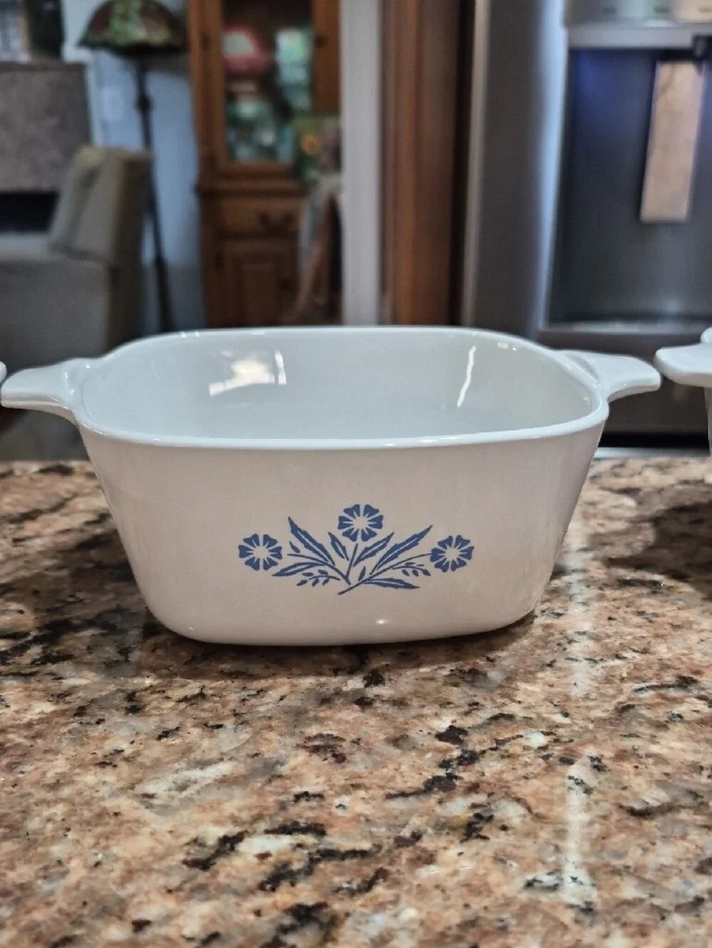 Corning Ware Blue Cornflower Bakeware Dishes P-43-B - Set of 3